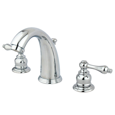 Elements of Design EB981AL Widespread Bathroom Faucet with Retail Pop-Up, Polished Chrome