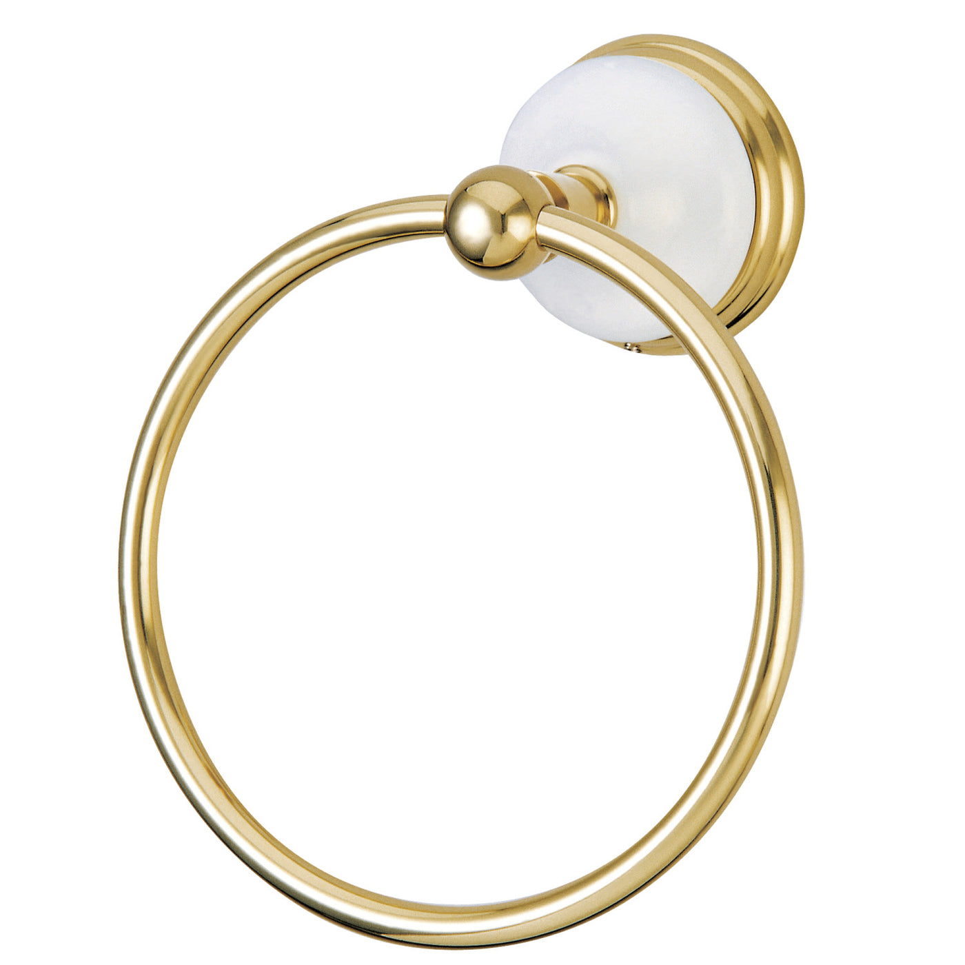 Elements of Design EBA1114PB Towel Ring, Polished Brass