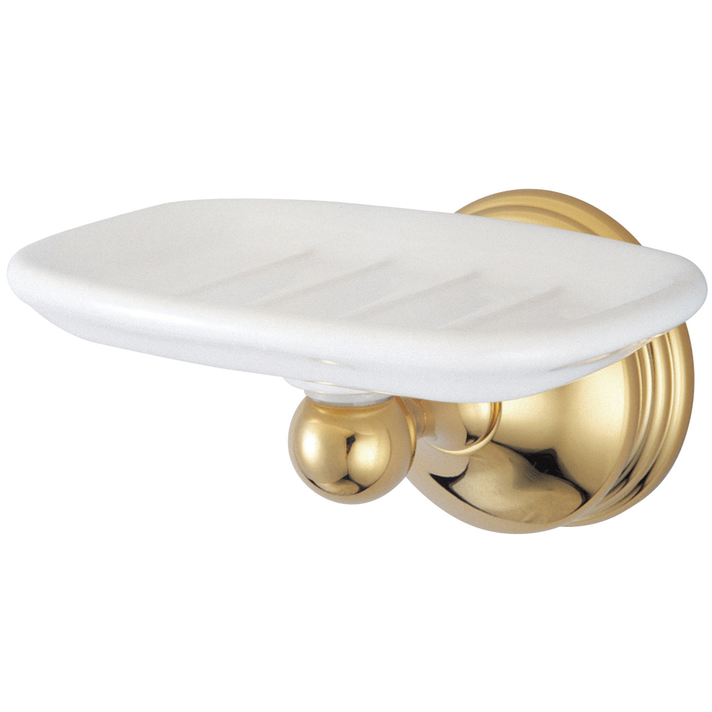 Elements of Design EBA1165PB Wall-Mount Soap Dish Holder, Polished Brass