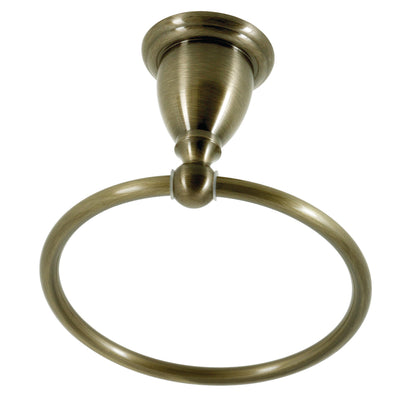 Elements of Design EBA1754AB 6-Inch Towel Ring, Antique Brass