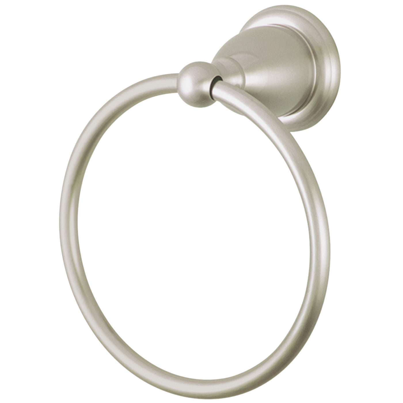 Elements of Design EBA1754SN 6-Inch Towel Ring, Brushed Nickel