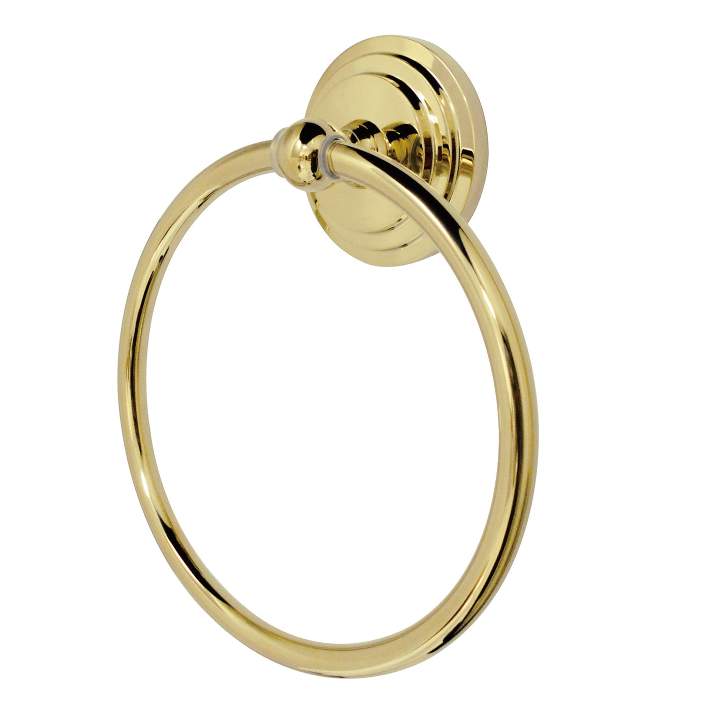 Elements of Design EBA2714PB Towel Ring, Polished Brass
