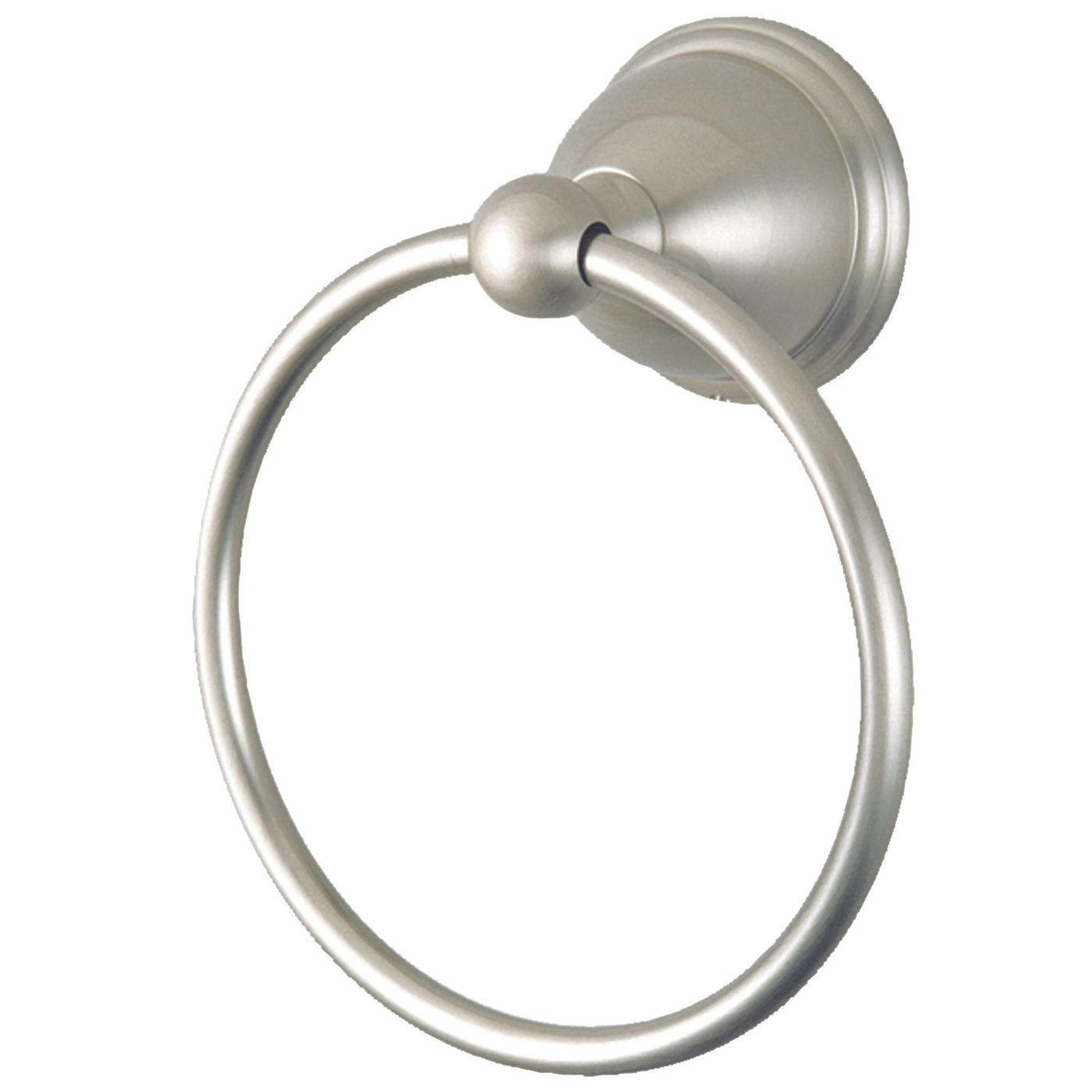 Elements of Design EBA3964SN 6-Inch Towel Ring, Brushed Nickel