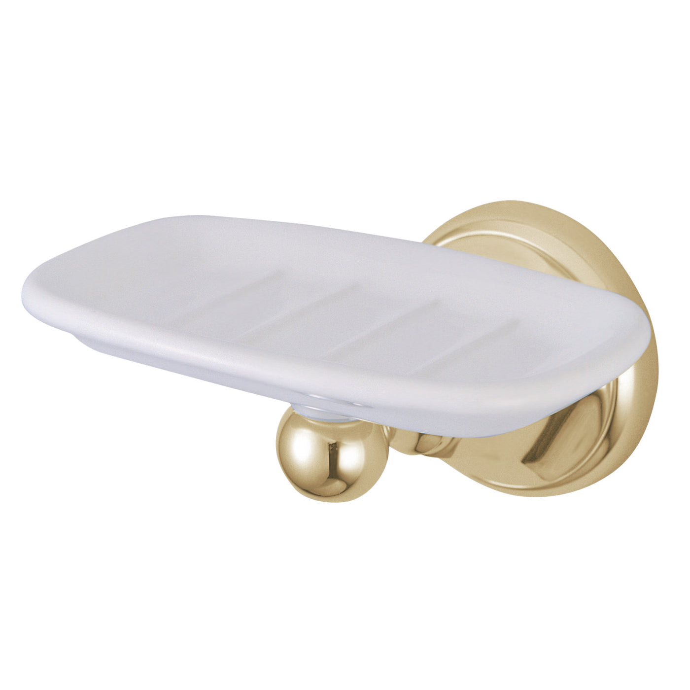 Elements of Design EBA4815PB Wall Mount Soap Dish Holder, Polished Brass