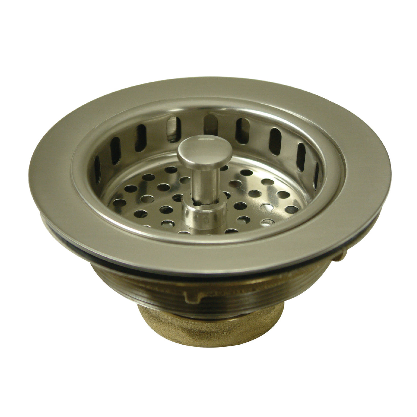 Elements of Design EBS1008 Kitchen Sink Basket Strainer, Brushed Nickel