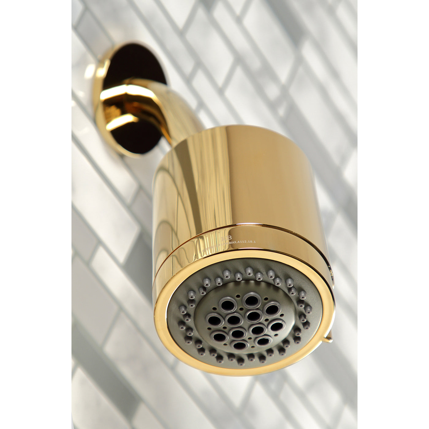 Elements of Design EBX8132NDL Three-Handle Tub and Shower Faucet, Polished Brass