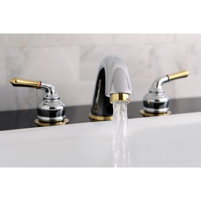 Elements of Design EC364 Roman Tub Faucet, Polished Chrome/Polished Brass