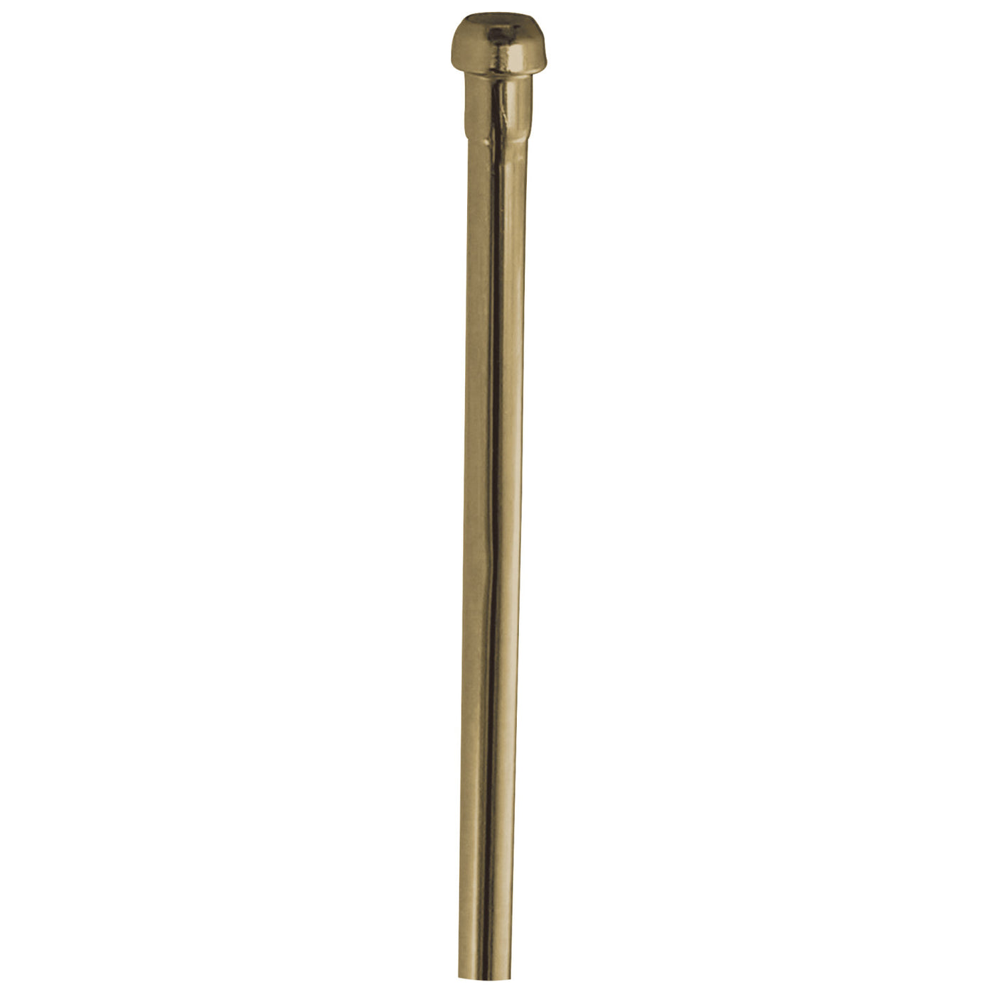 Elements of Design ECB38202 20-Inch Bullnose Bathroom Supply Line, Polished Brass