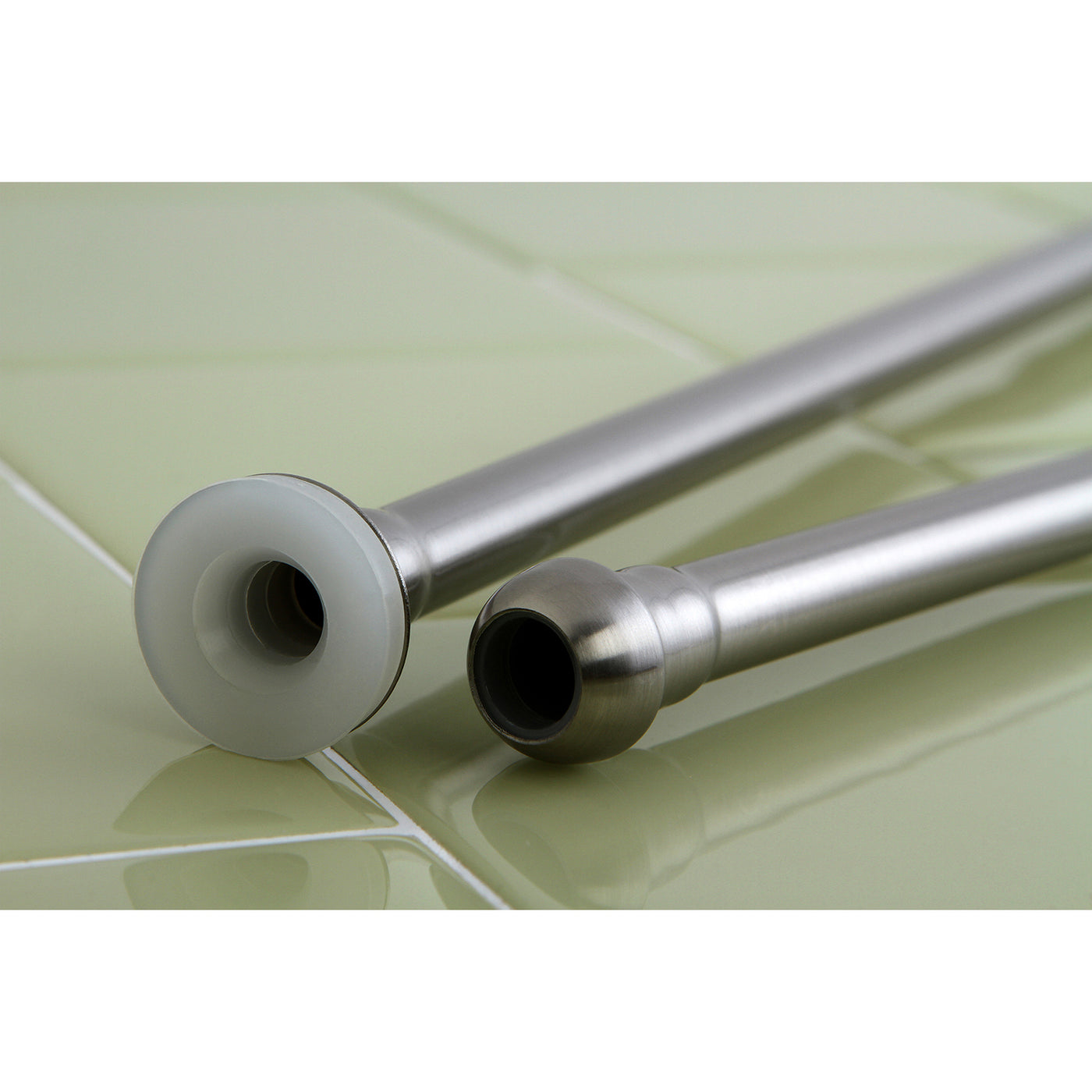 Elements of Design ECB38301 30-Inch Bullnose Bathroom Supply Line, Polished Chrome