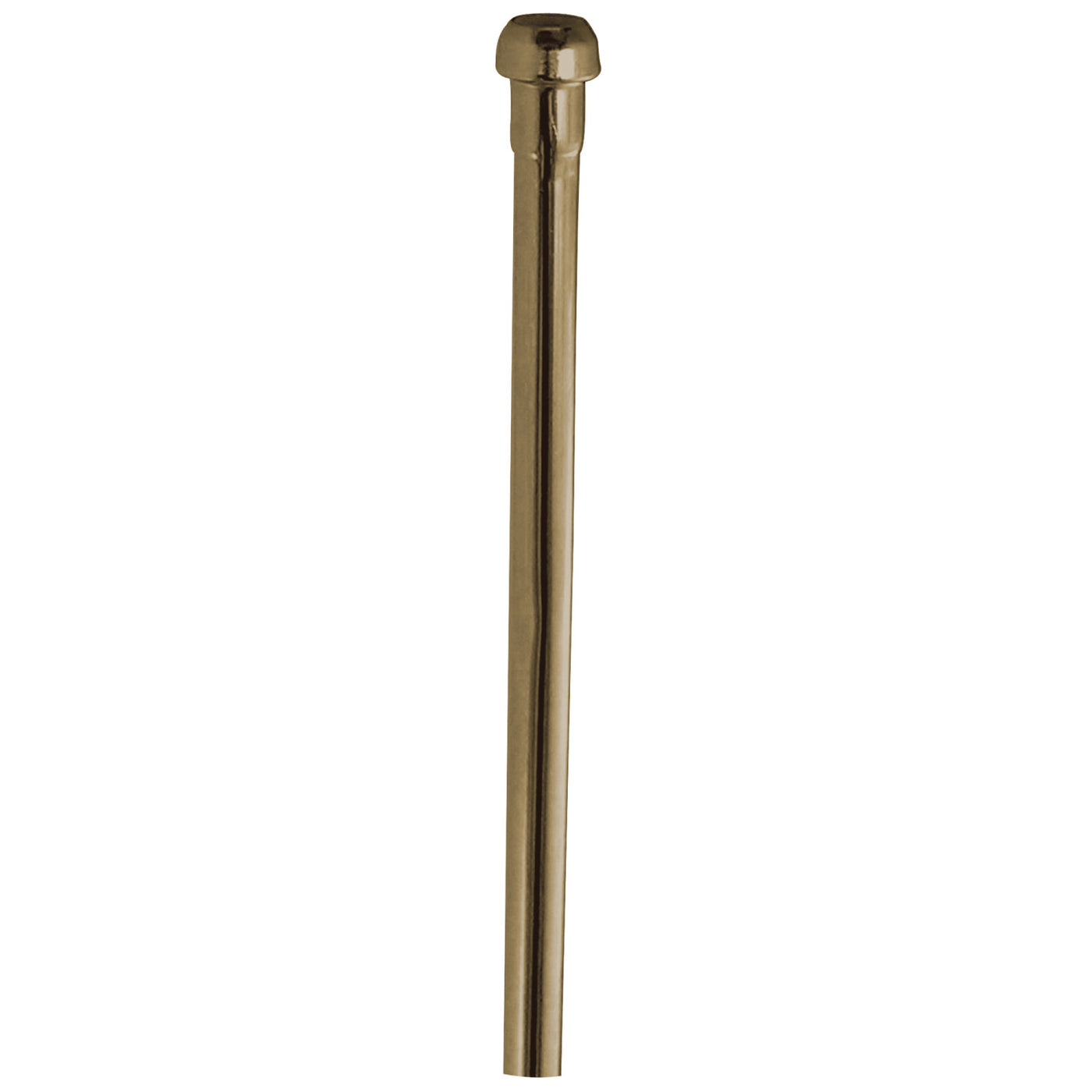 Elements of Design ECB38302 30-Inch Bullnose Bathroom Supply Line, Polished Brass