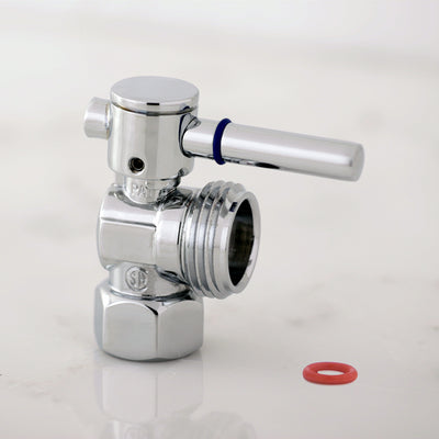 Elements of Design ECC13001DL 1/2-Inch FIP x 3/4-Inch Hose Thread, Washing Machine Valve, Polished Chrome