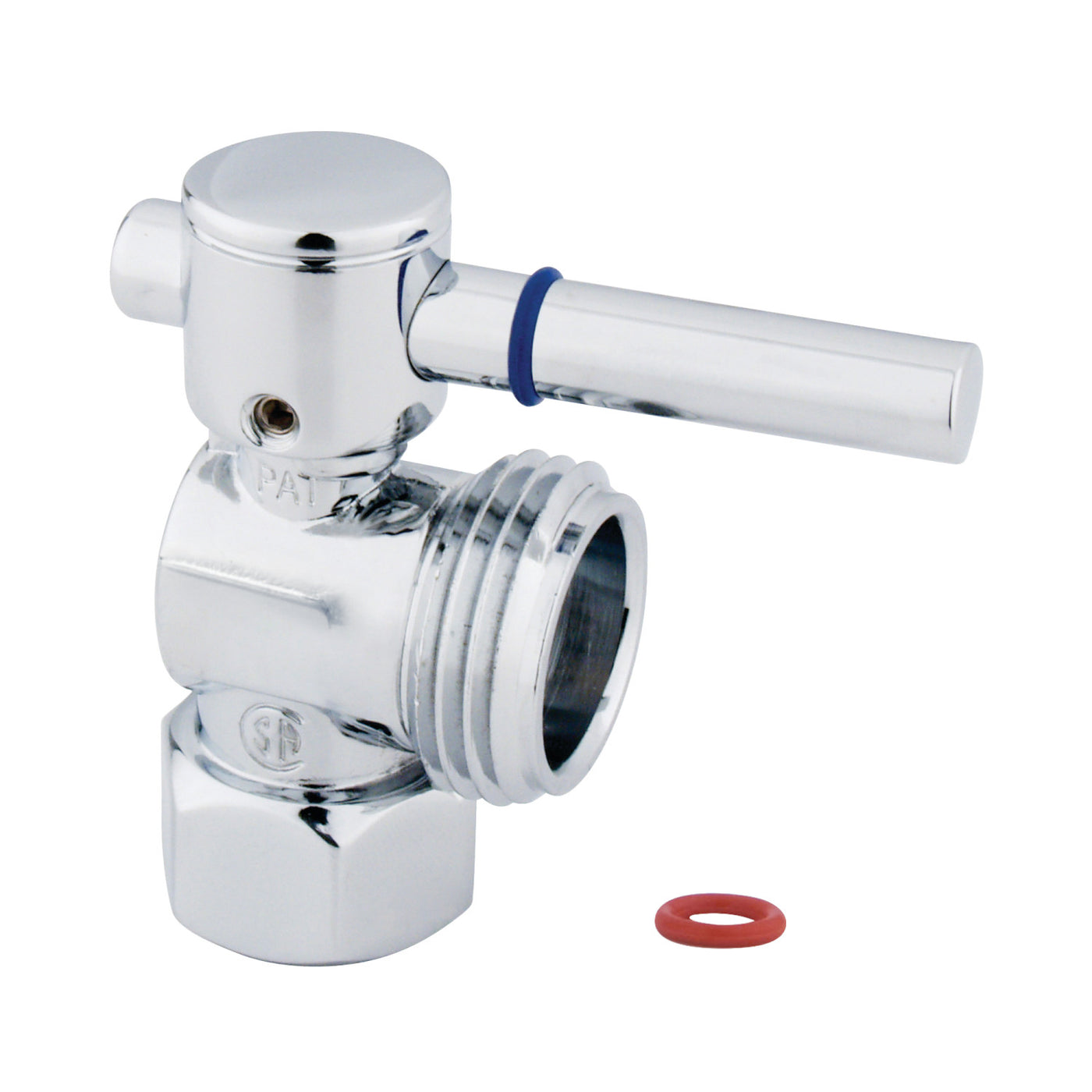 Elements of Design ECC13001DL 1/2-Inch FIP x 3/4-Inch Hose Thread, Washing Machine Valve, Polished Chrome