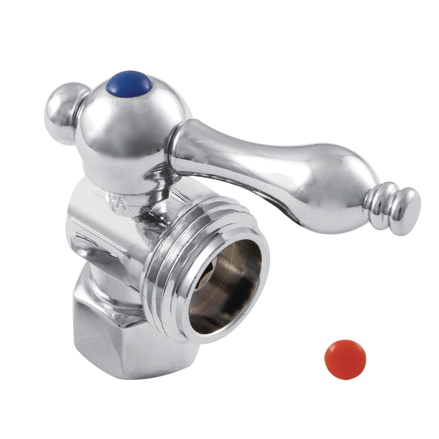 Elements of Design ECC13001 1/2-Inch FIP x 3/4-Inch Hose Thread, Washing Machine Valve, Polished Chrome
