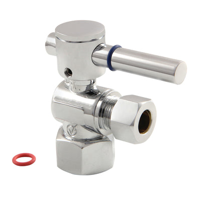 Elements of Design ECC43101DL 1/2-Inch FIP x 3/8-Inch OD Comp Angle Stop Valve, Polished Chrome