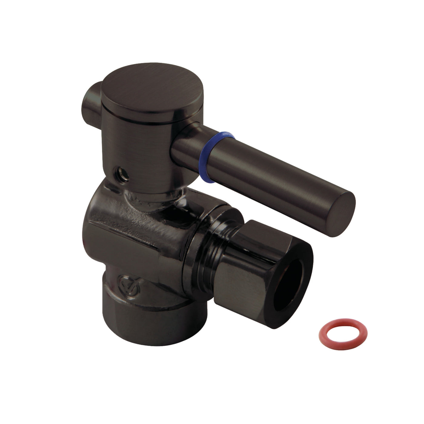 Elements of Design ECC43205DL 1/2-Inch Sweat x 3/8-Inch OD Comp Angle Stop Valve, Oil Rubbed Bronze