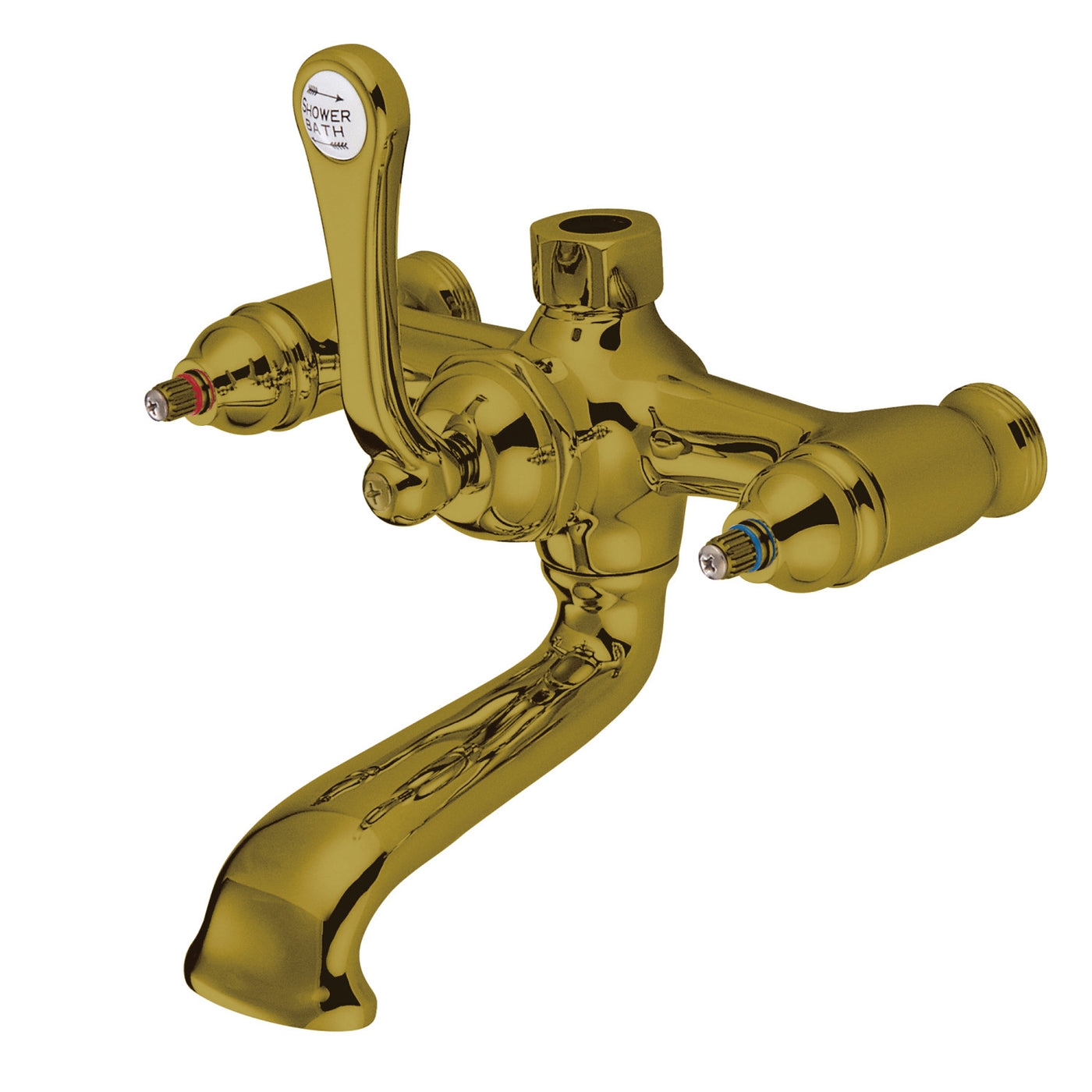 Elements of Design ED100-2 Tub Faucet Body, Polished Brass