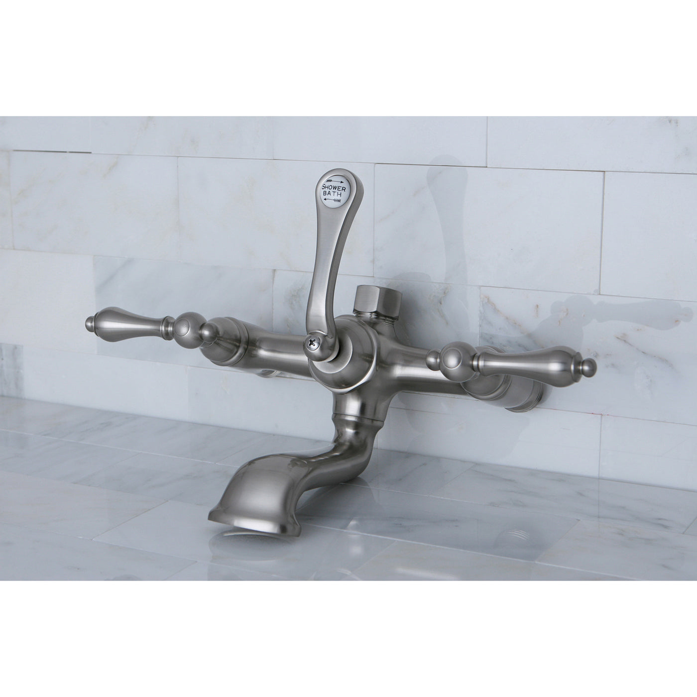 Elements of Design ED100-8 Tub Faucet Body, Brushed Nickel