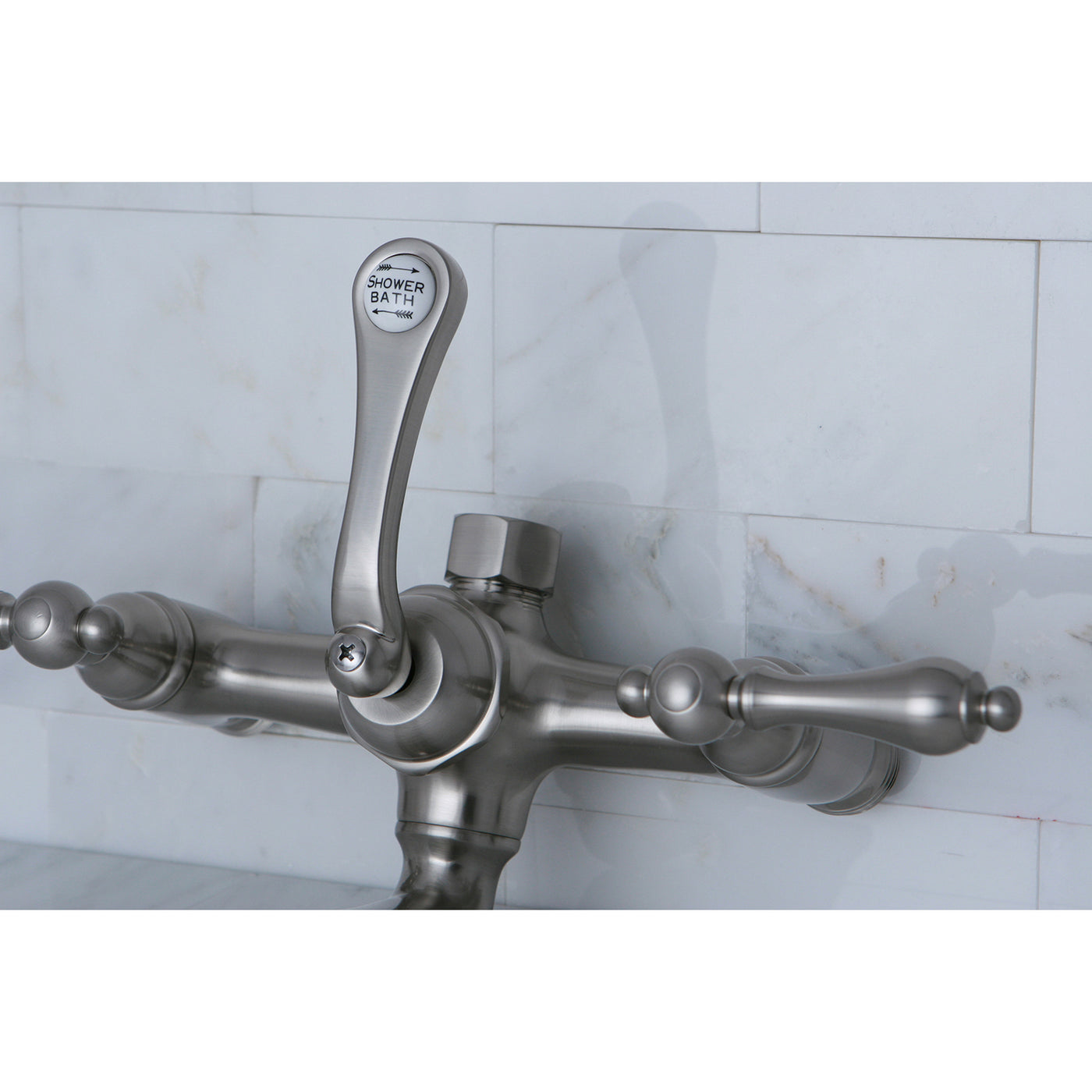 Elements of Design ED100-8 Tub Faucet Body, Brushed Nickel