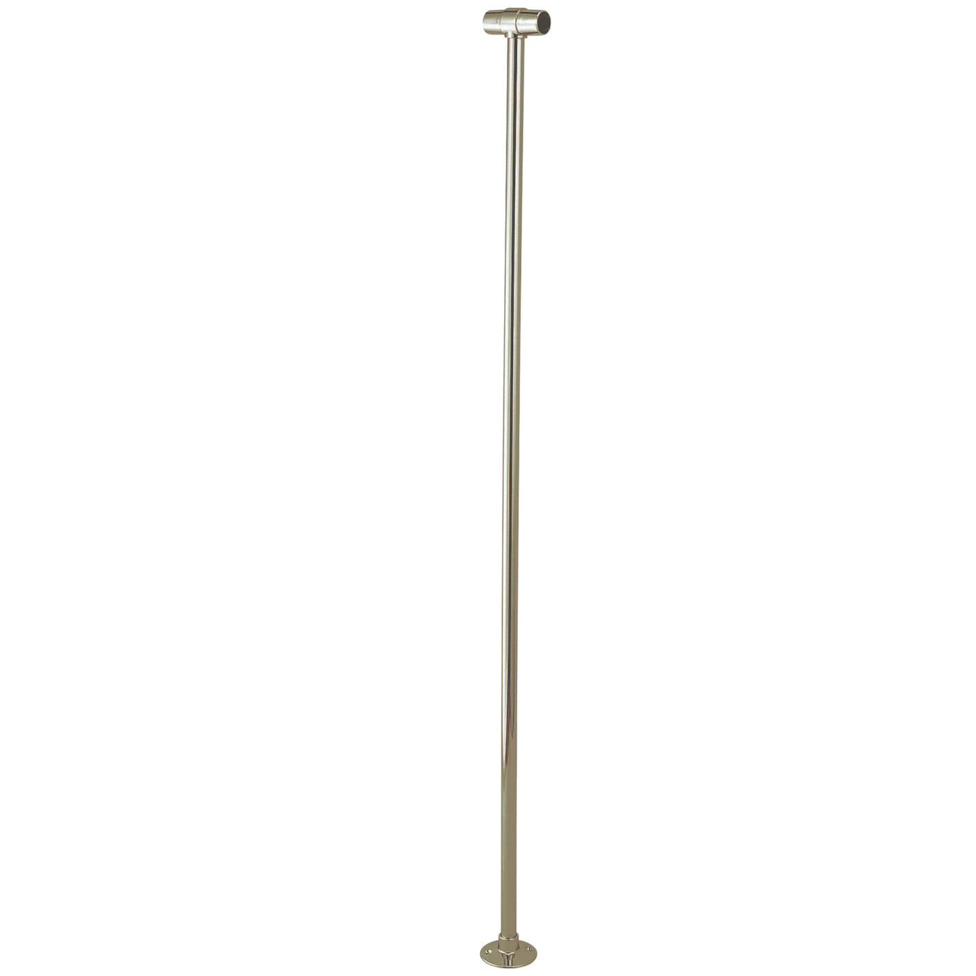 Elements of Design ED1042-8 Shower Curtain Rail Support, Brushed Nickel