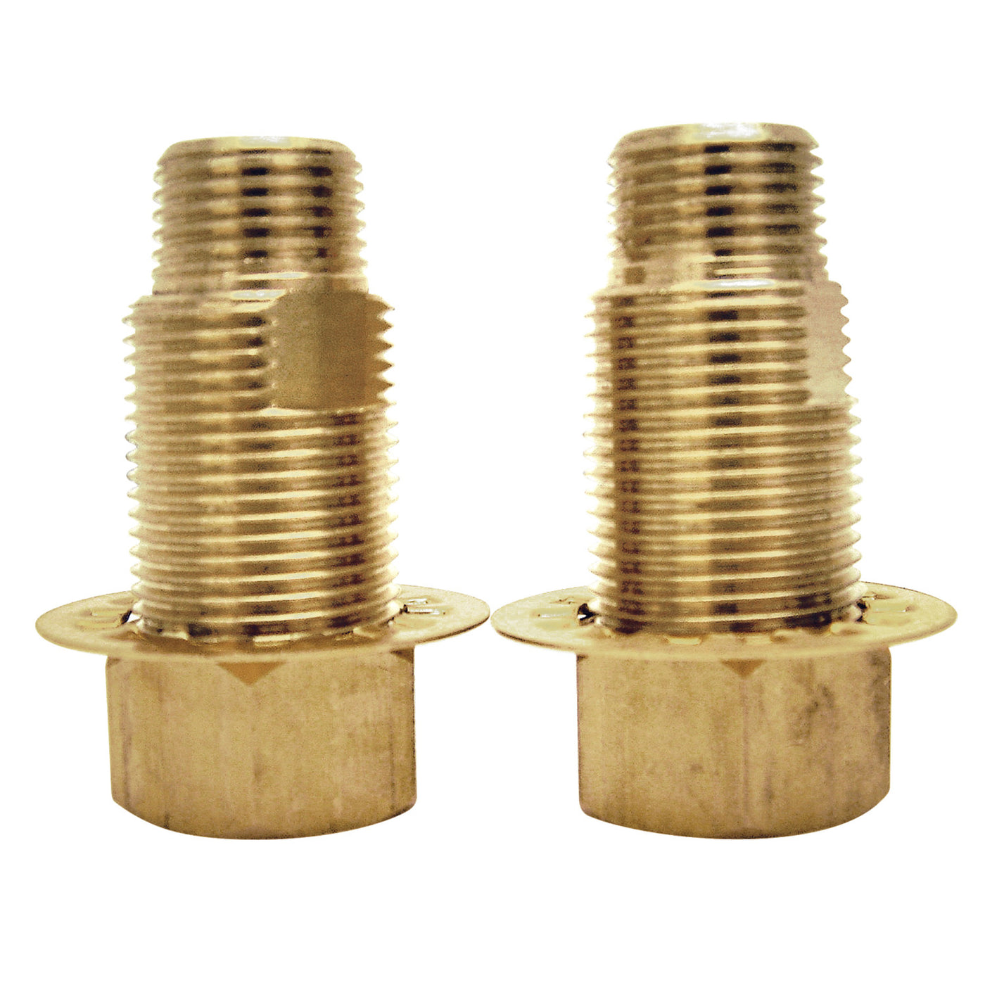 Elements of Design ED130-6 1/2-Inch IPS Brass Adapter (1 Pair), Rough