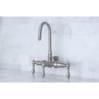 Elements of Design ED200-8 Gooseneck Tub Faucet Body, Brushed Nickel
