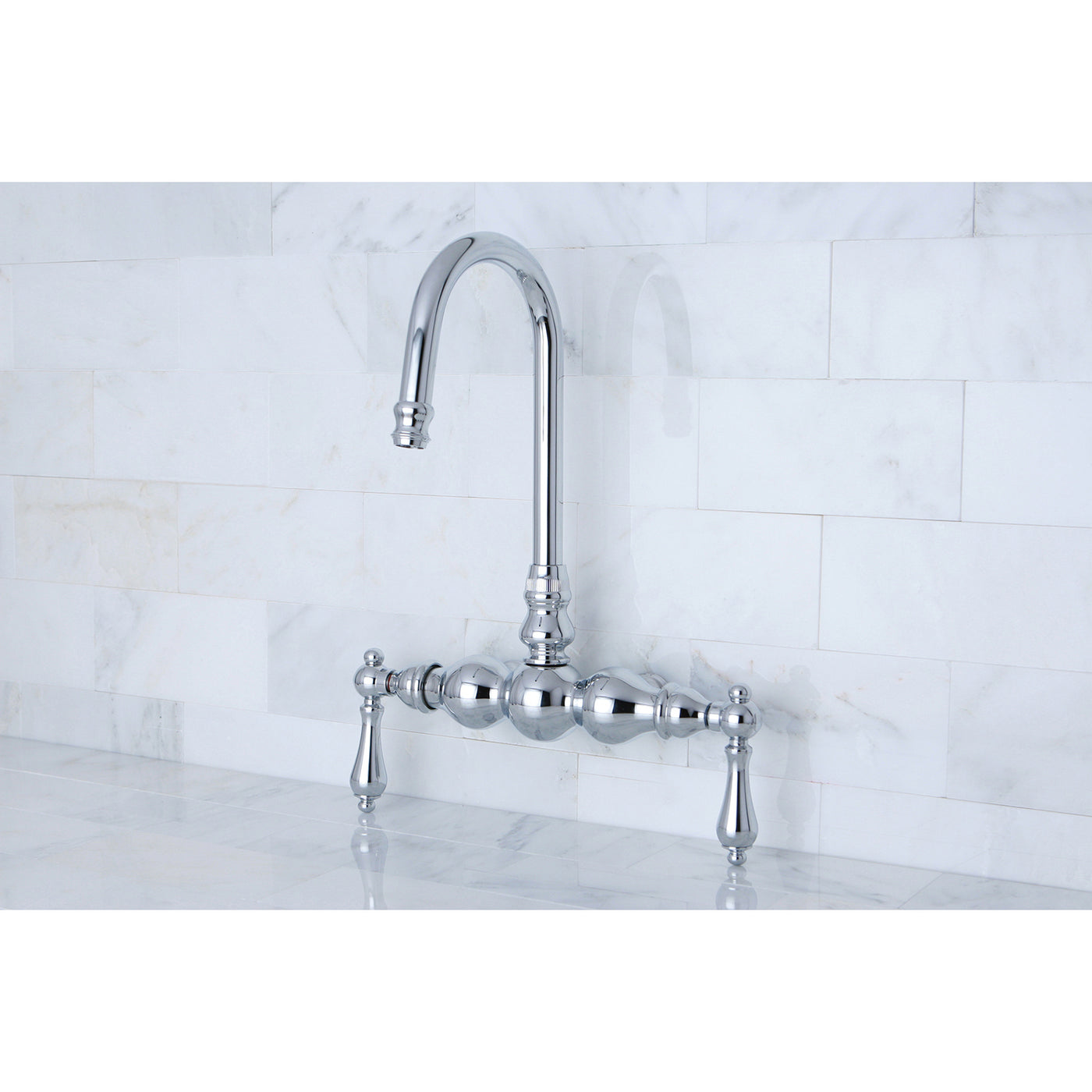 Elements of Design ED300-1 Gooseneck Faucet, Polished Chrome