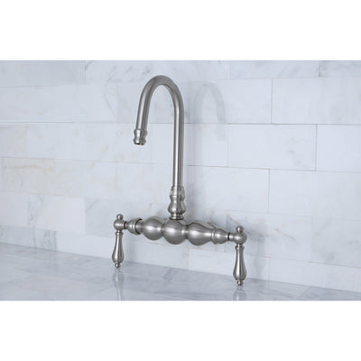 Elements of Design ED300-8 Gooseneck Faucet, Brushed Nickel