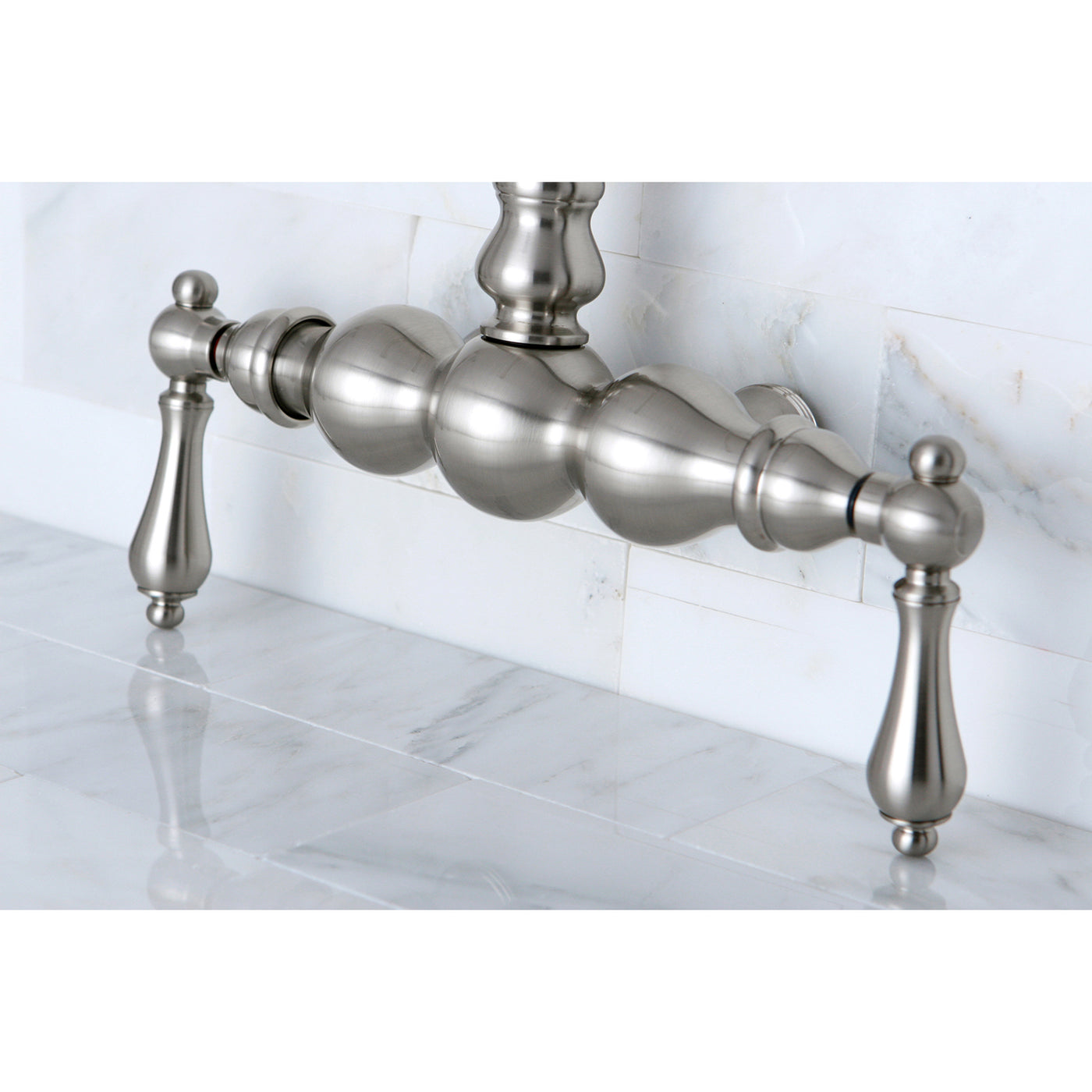 Elements of Design ED300-8 Gooseneck Faucet, Brushed Nickel