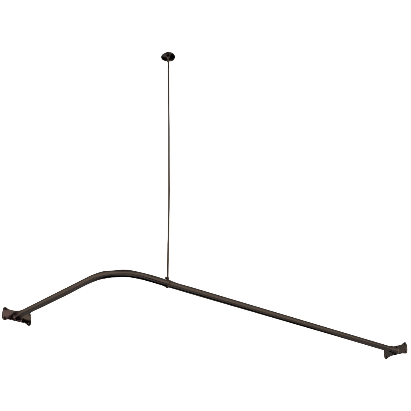 Elements of Design ED3145 Corner Shower Rod, Oil Rubbed Bronze