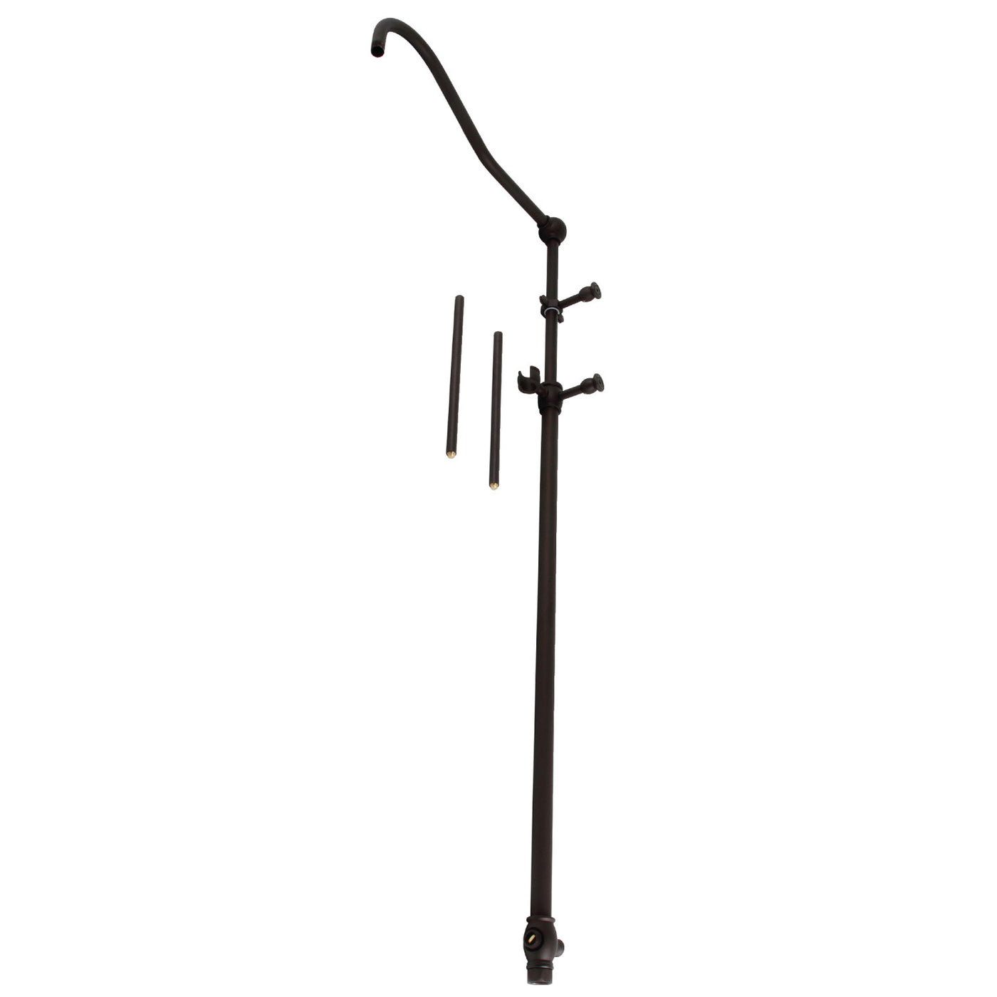 Elements of Design ED6175 60-Inch Shower Riser with 17-Inch Shower Arm, Oil Rubbed Bronze