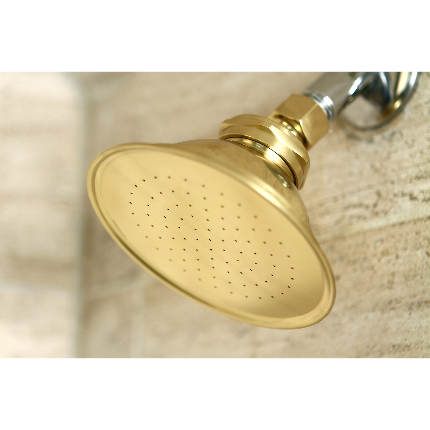 Elements of Design EDP102 Brass Shower Head, Polished Brass