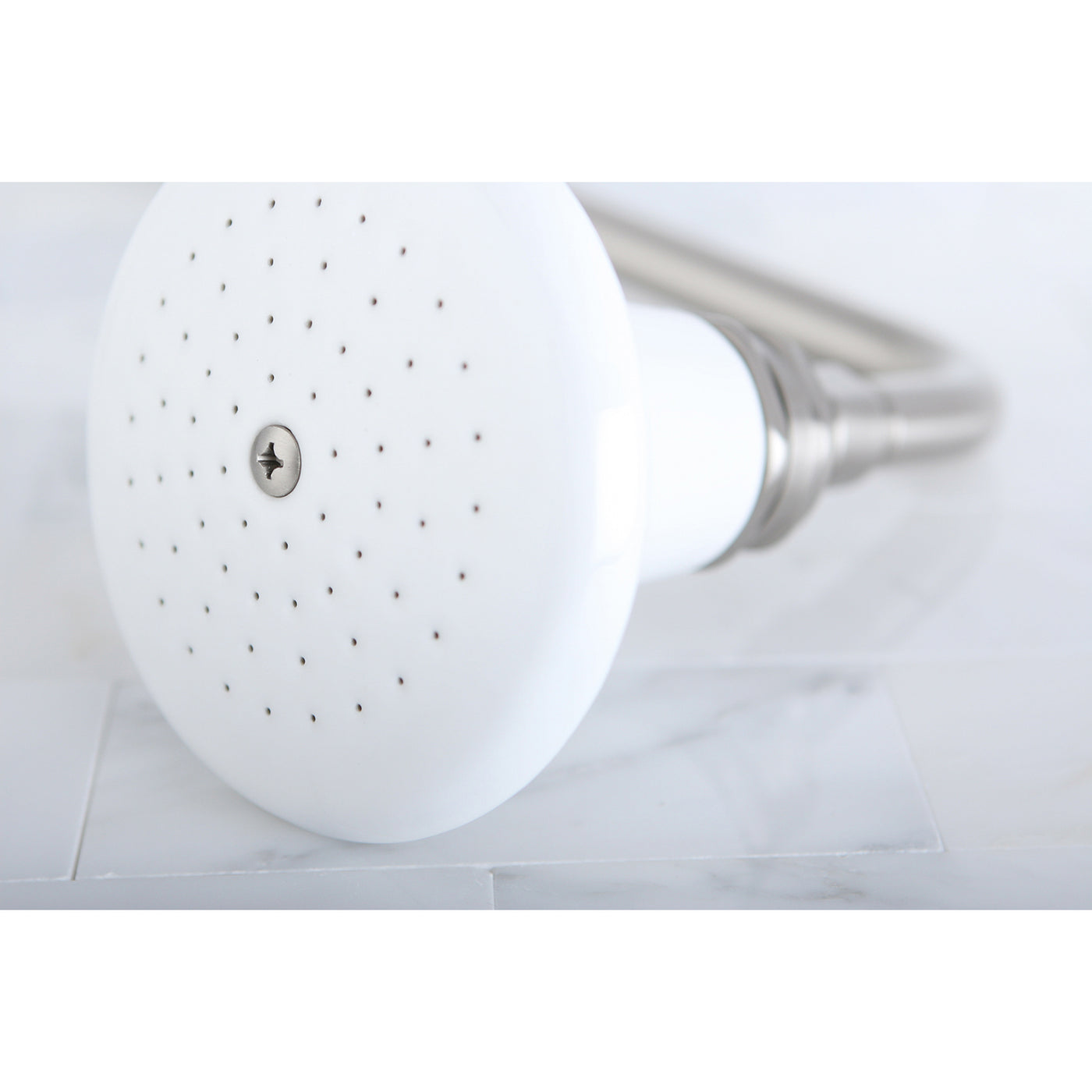 Elements of Design EDP508 Ceramic Shower Head, Brushed Nickel