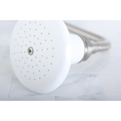 Elements of Design EDP508 Ceramic Shower Head, Brushed Nickel