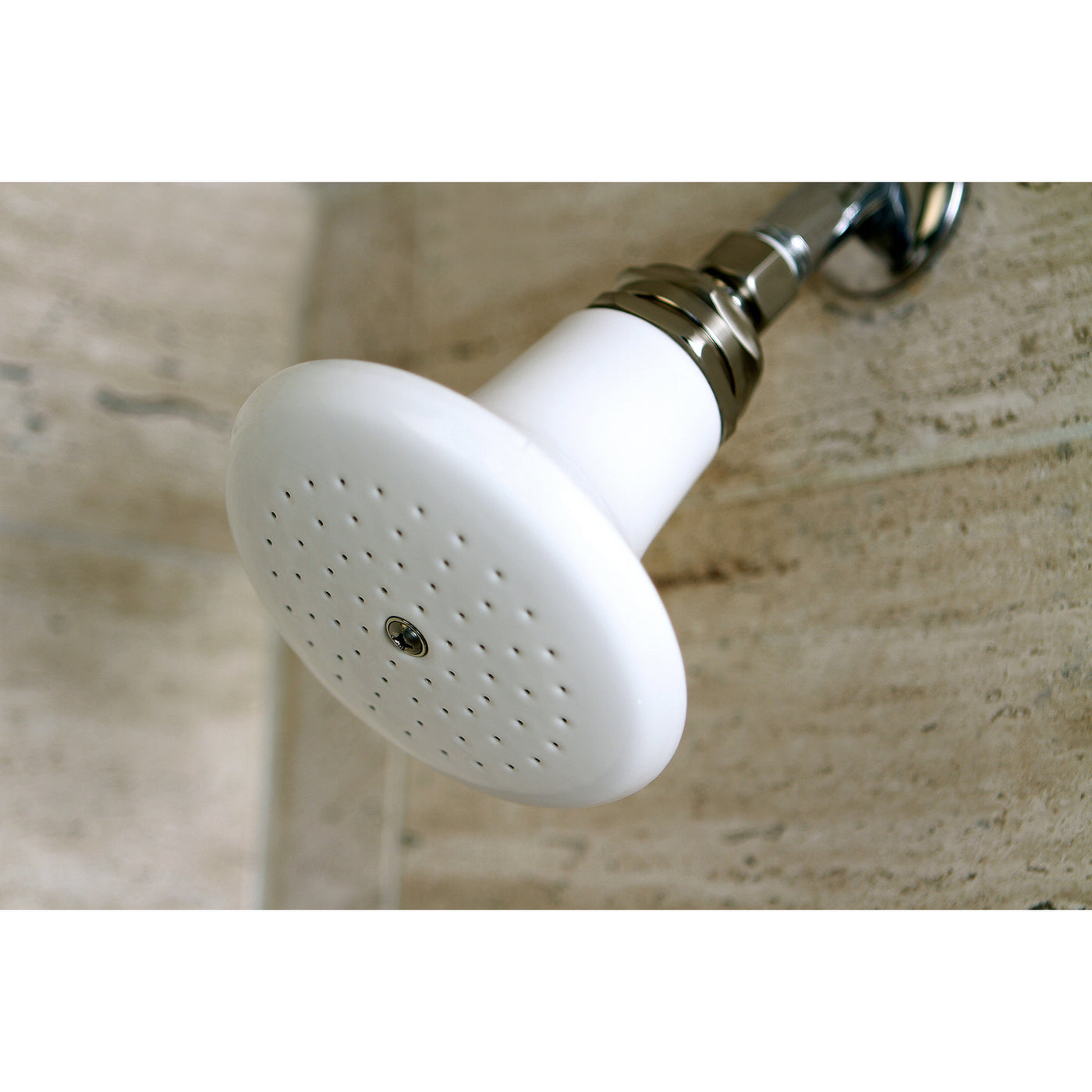 Elements of Design EDP508 Ceramic Shower Head, Brushed Nickel