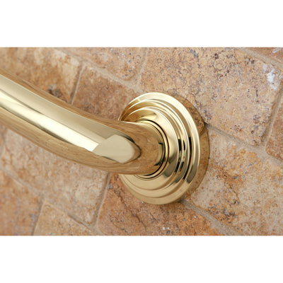 Elements of Design EDR214242 24-Inch X 1-1/4-Inch OD Grab Bar, Polished Brass