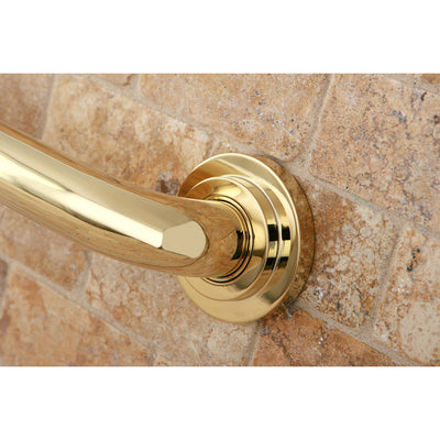 Elements of Design EDR414182 18-Inch X 1-1/4-Inch OD Decorative Grab Bar, Polished Brass