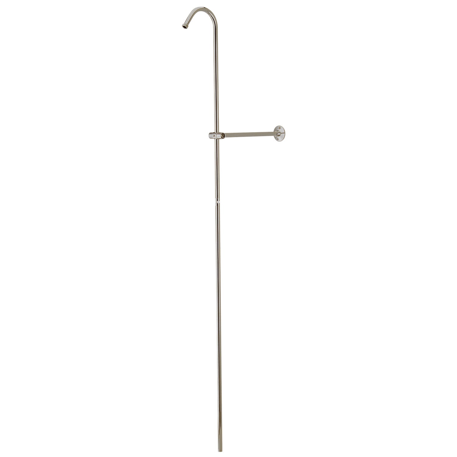 Elements of Design EDR608 Shower Riser and Wall Support, Brushed Nicke ...