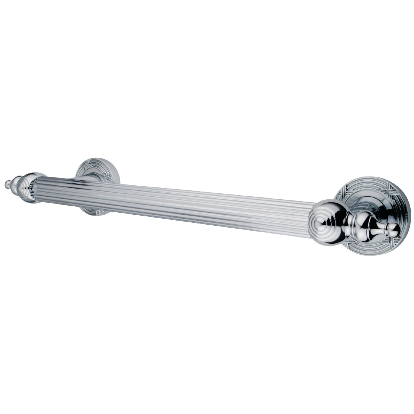 Elements of Design EDR710121 12-Inch Decorative Grab Bar, Polished Chrome