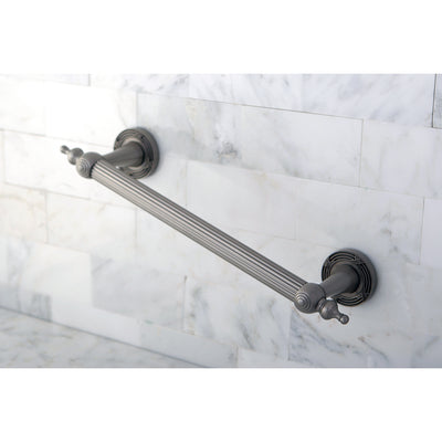 Elements of Design EDR710128 12-Inch Decorative Grab Bar, Brushed Nickel