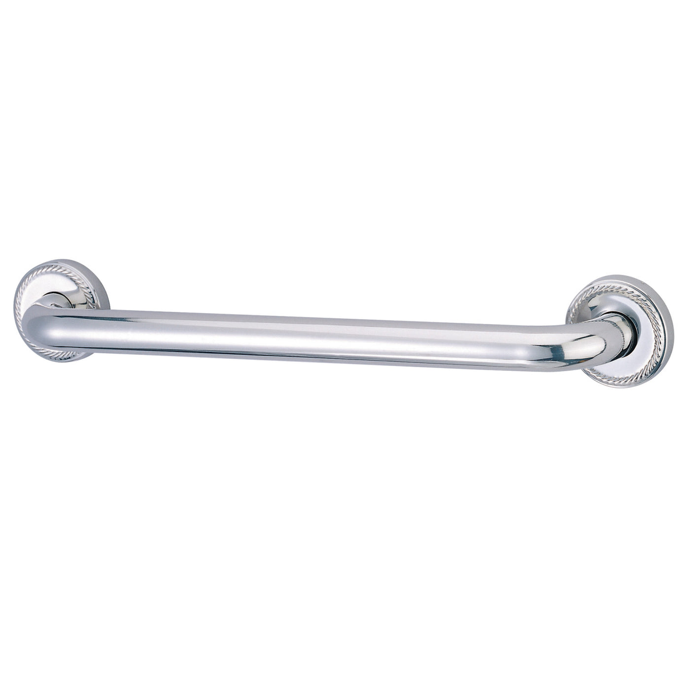 Elements of Design EDR814161 16-Inch Decorative 1-1/4-Inch OD Grab Bar, Polished Chrome