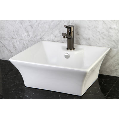 Elements of Design EDV4049 Vessel Sink, White