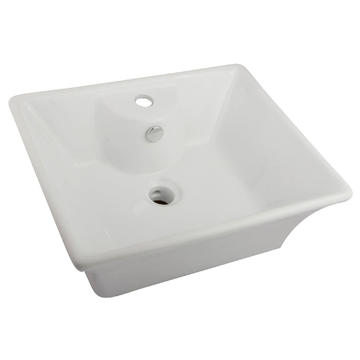 Elements of Design EDV4049 Vessel Sink, White