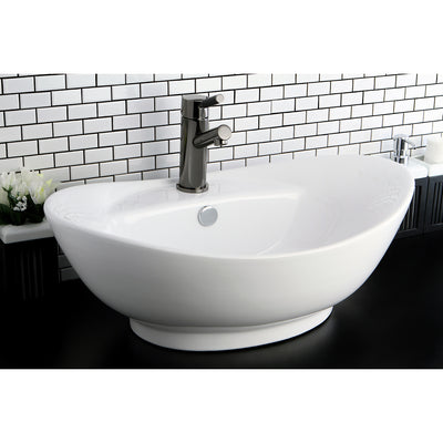 Elements of Design EDV4080 Vessel Sink, White