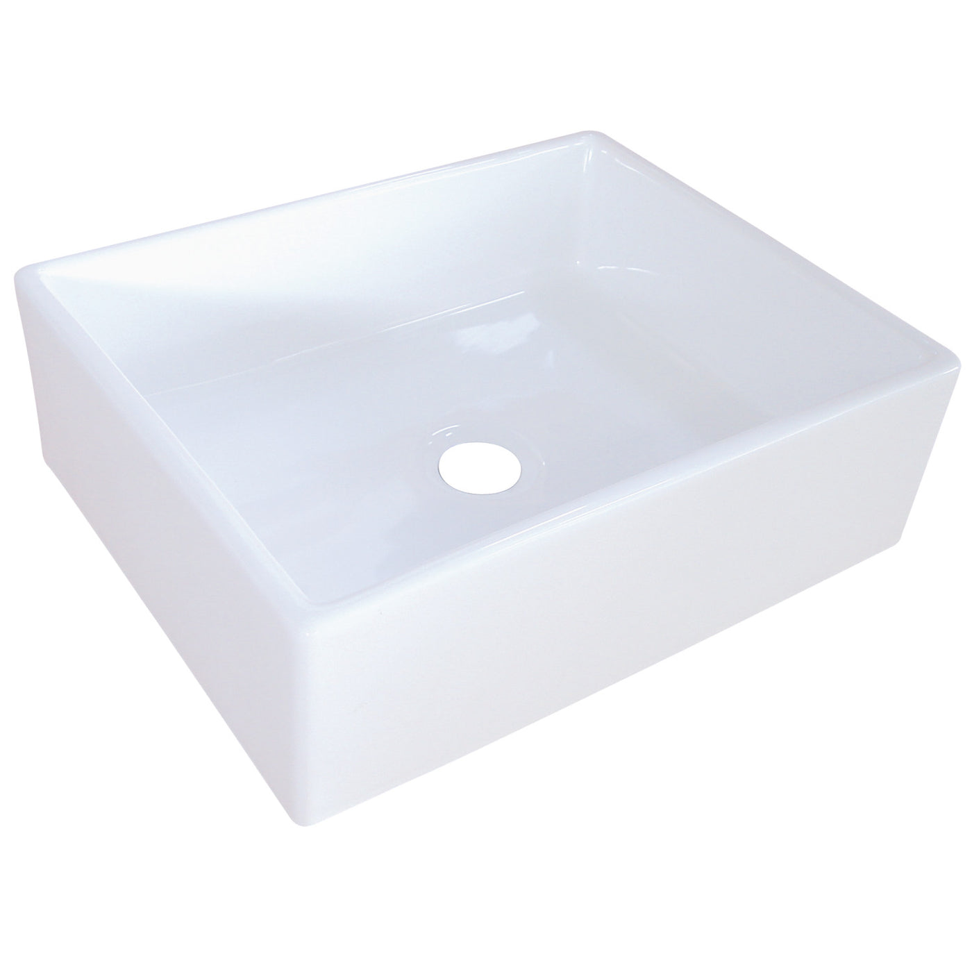 Elements of Design EDV4158 Vessel Sink, White