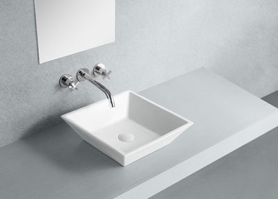 Elements of Design EDV4256 Vessel Sink, White