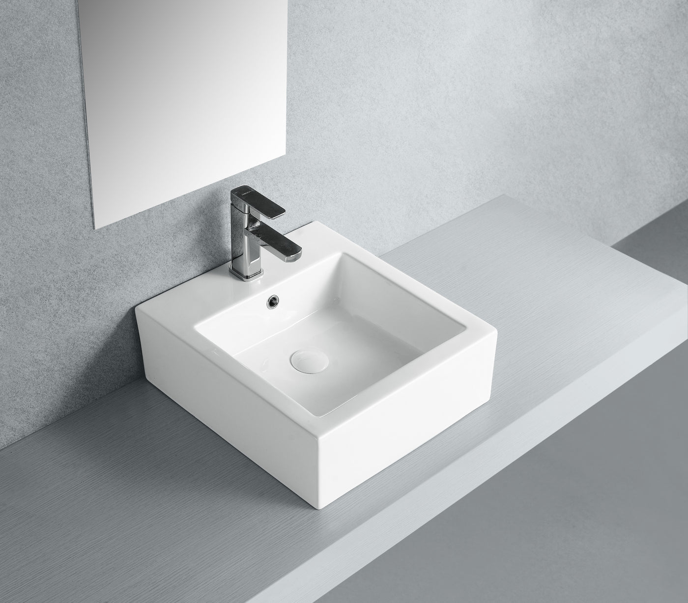 Elements of Design EDV4319 Vessel Sink, White