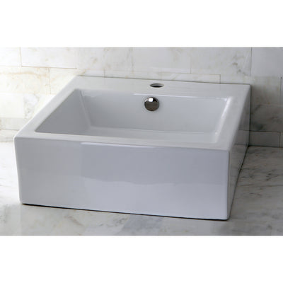 Elements of Design EDV4319 Vessel Sink, White