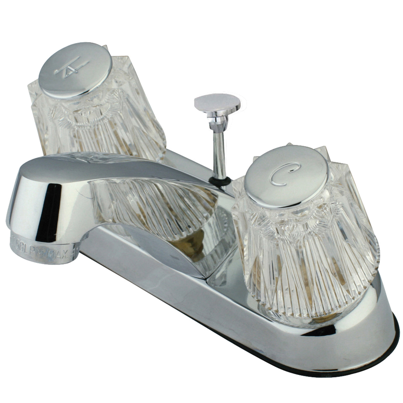 Elements of Design EF103CP 4-Inch Centerset Bathroom Faucet, Polished Chrome