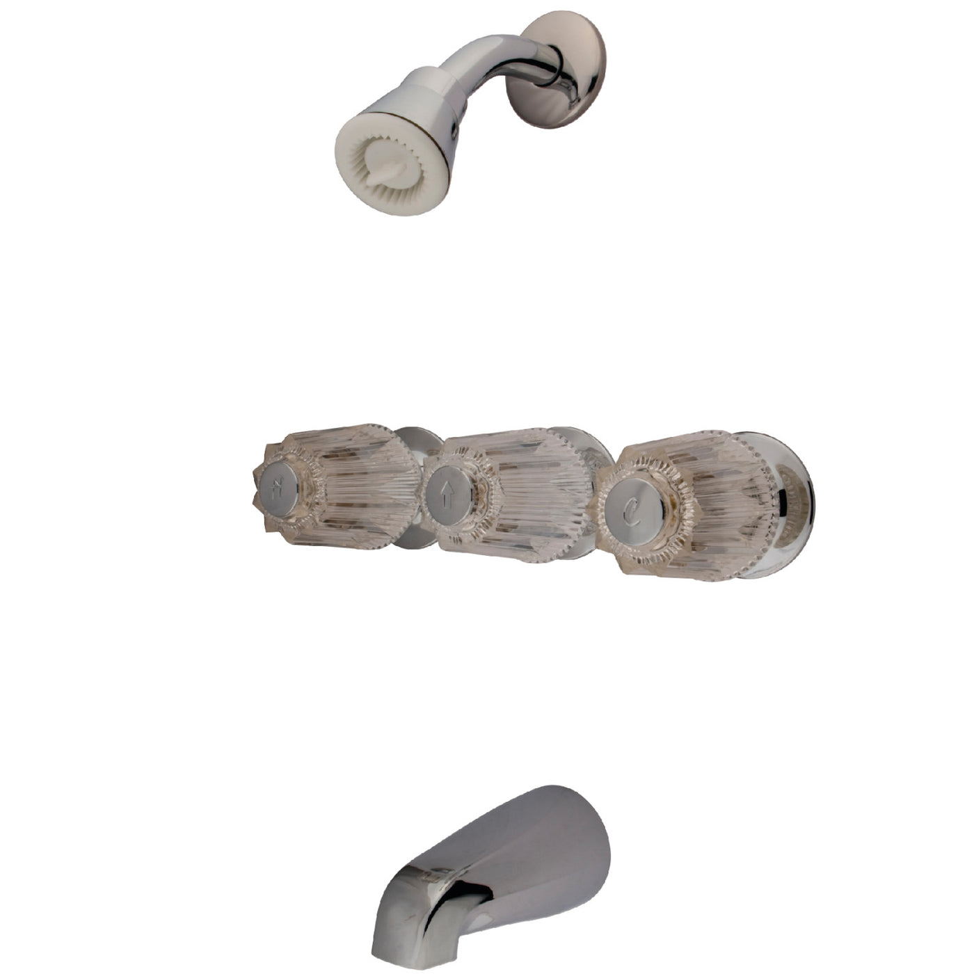Elements of Design EF110C Tub and Shower Faucet, Polished Chrome
