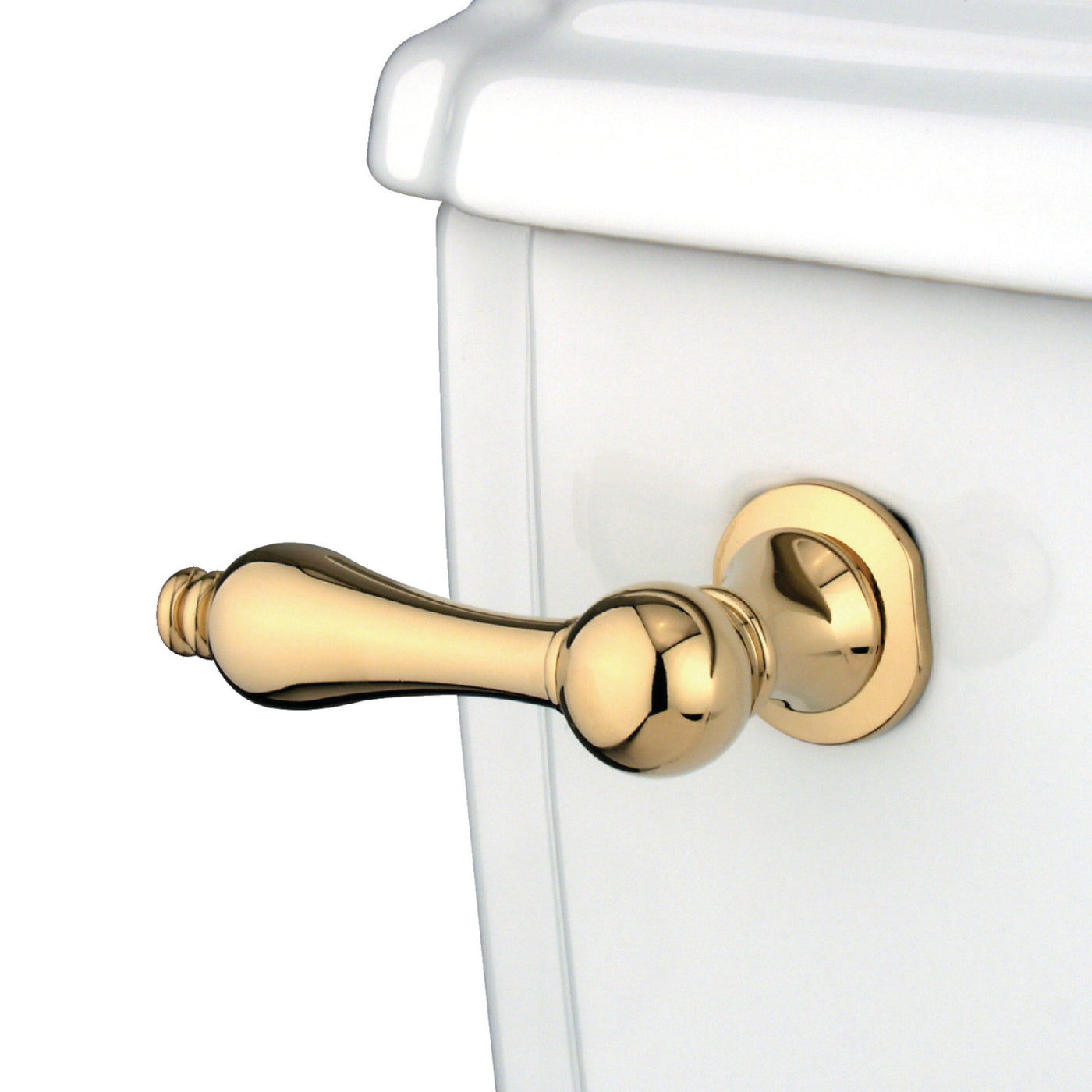 Elements of Design EKTAL2 Front Mount Toilet Tank Lever, Polished Brass